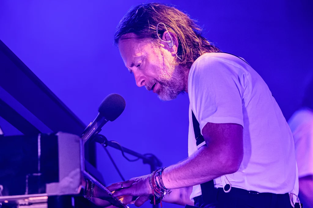 Thom Yorke jest liderem grupy Radiohead