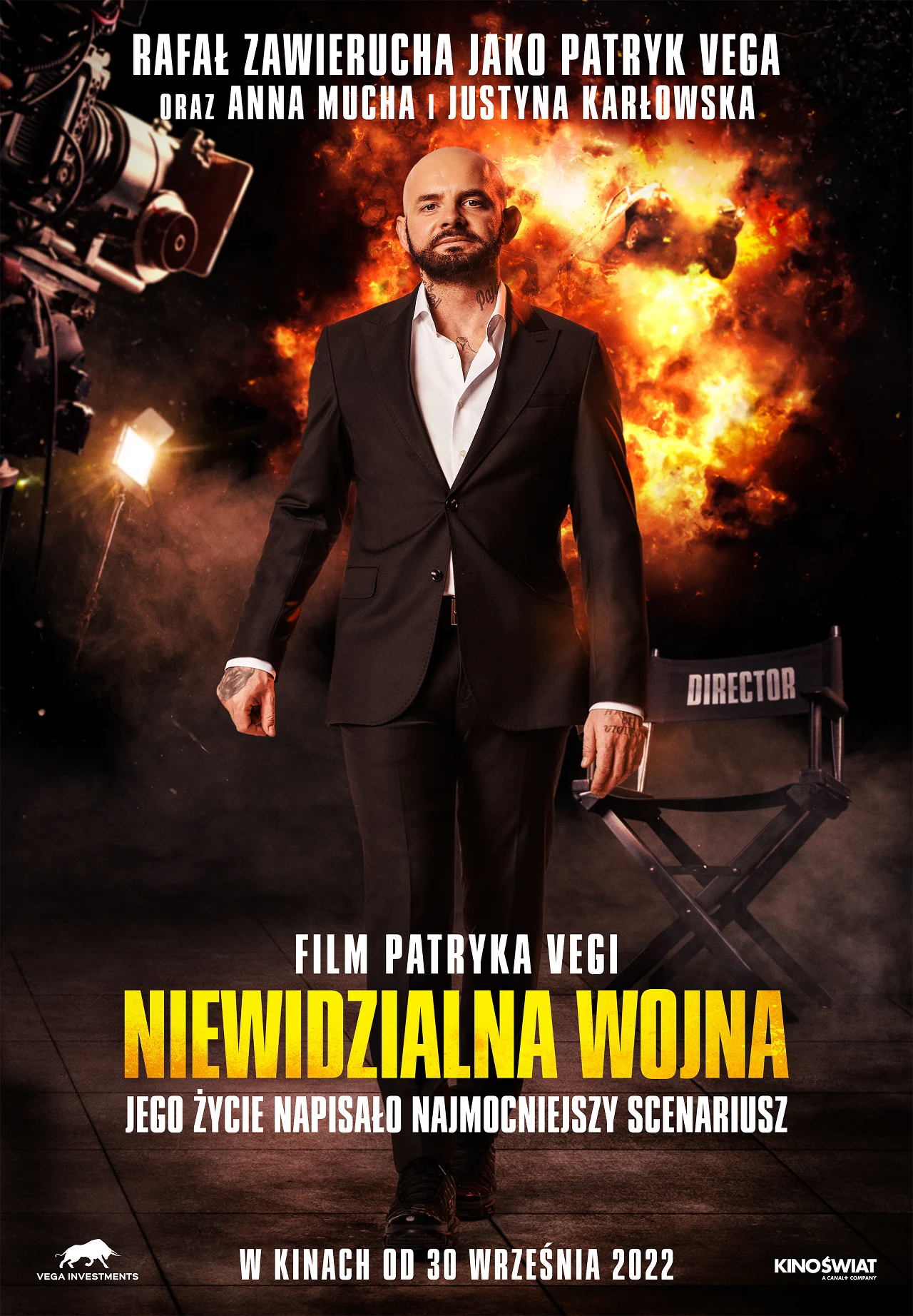 Tak prezentuje się plakat filmu "Niewidzialna wojna"