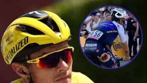 Yves Lampaert/ Źródło: AFP, Instagram.