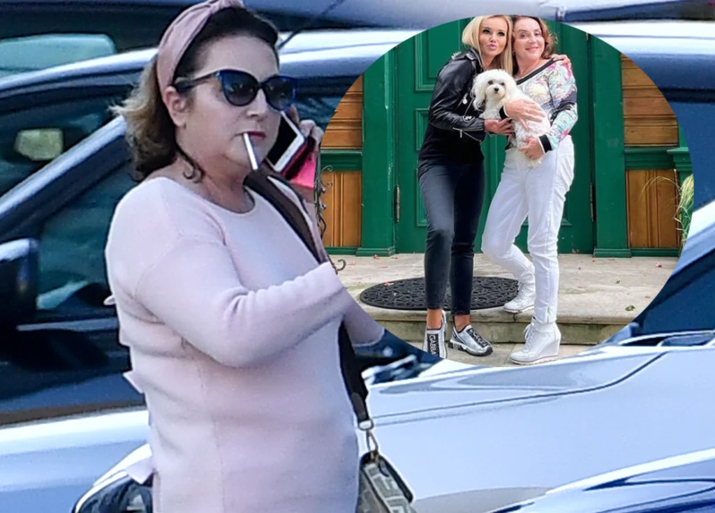 Danuta Martyniuk przed metamorfozą i obecnie z "Królową życia"