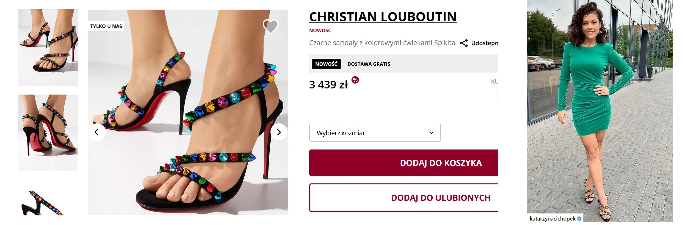 Katarzyna Cichopek na IG @katarzynacichopek/ pozuje w drogich butach dostępnych na stronie Moliera2 Katarzyna Cichopek na IG @katarzynacichopek/ pozuje w drogich butach dostępnych na stronie Moliera2