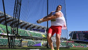Wojciech Nowicki w świetnym stylu przywitał się ze stadionem w Eugene