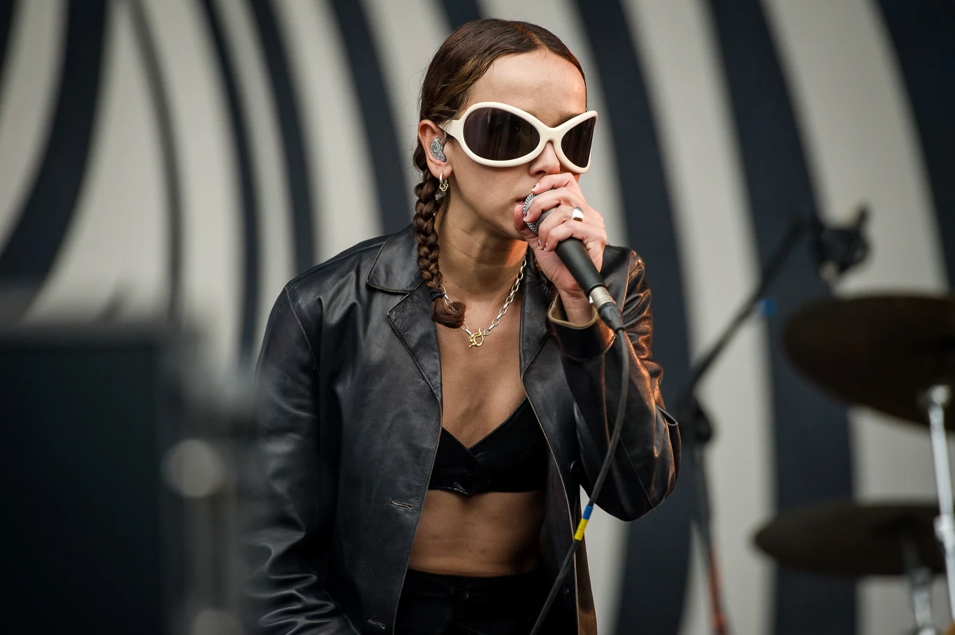 Brodka na scenie w Jarocinie