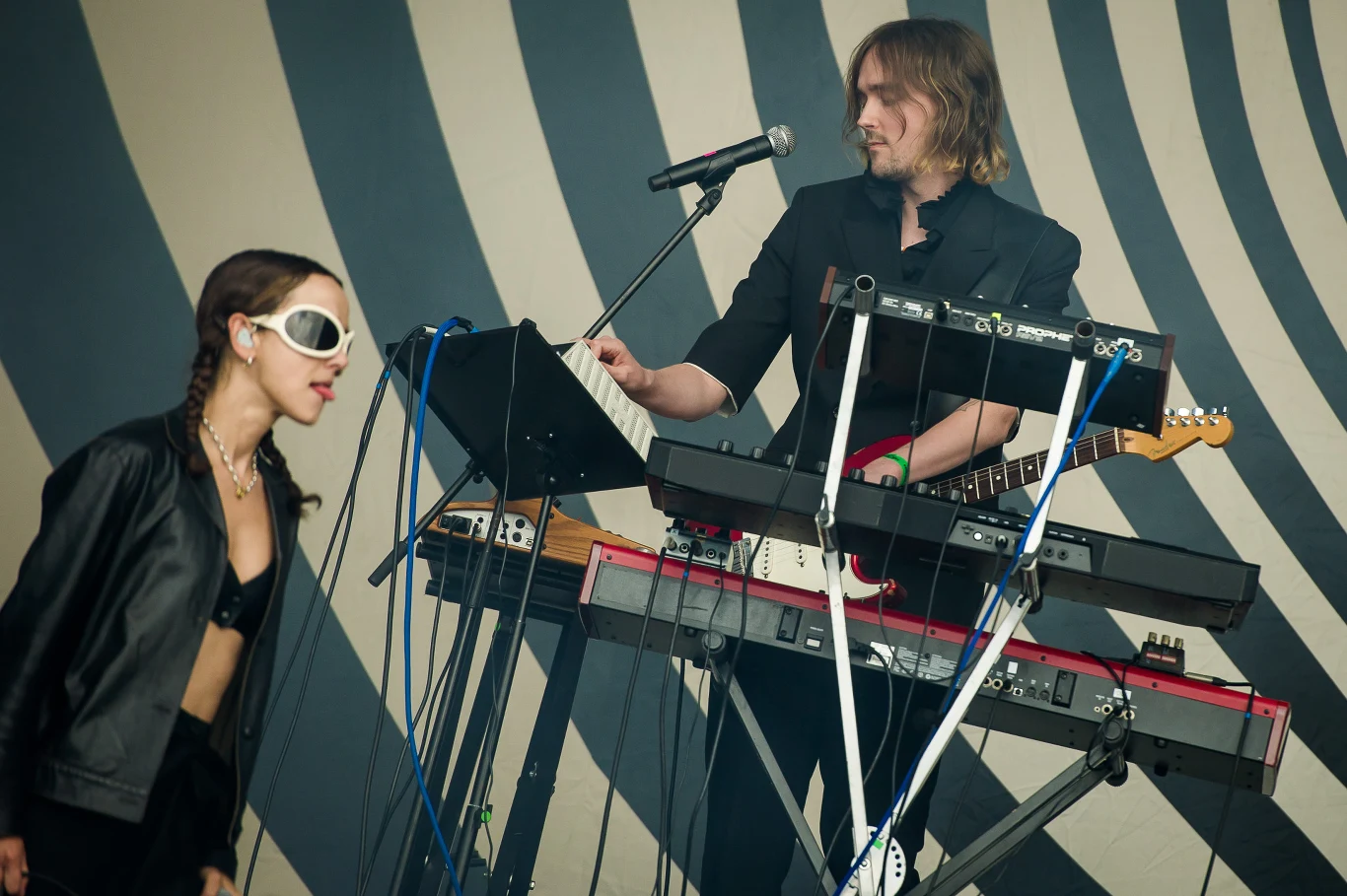 Brodka na scenie w Jarocinie