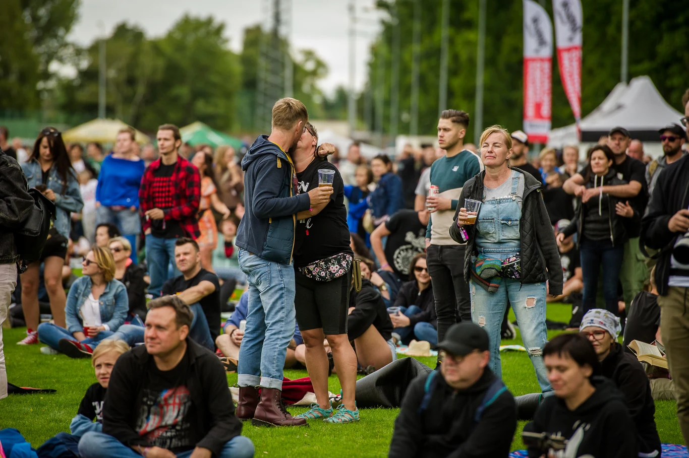 Brodka na scenie w Jarocinie