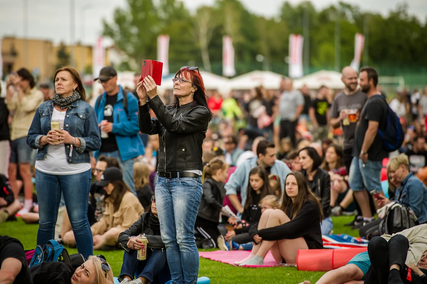 Brodka na scenie w Jarocinie