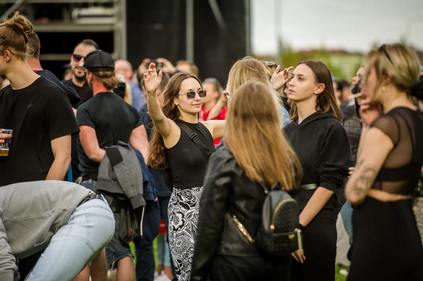 Brodka na scenie w Jarocinie