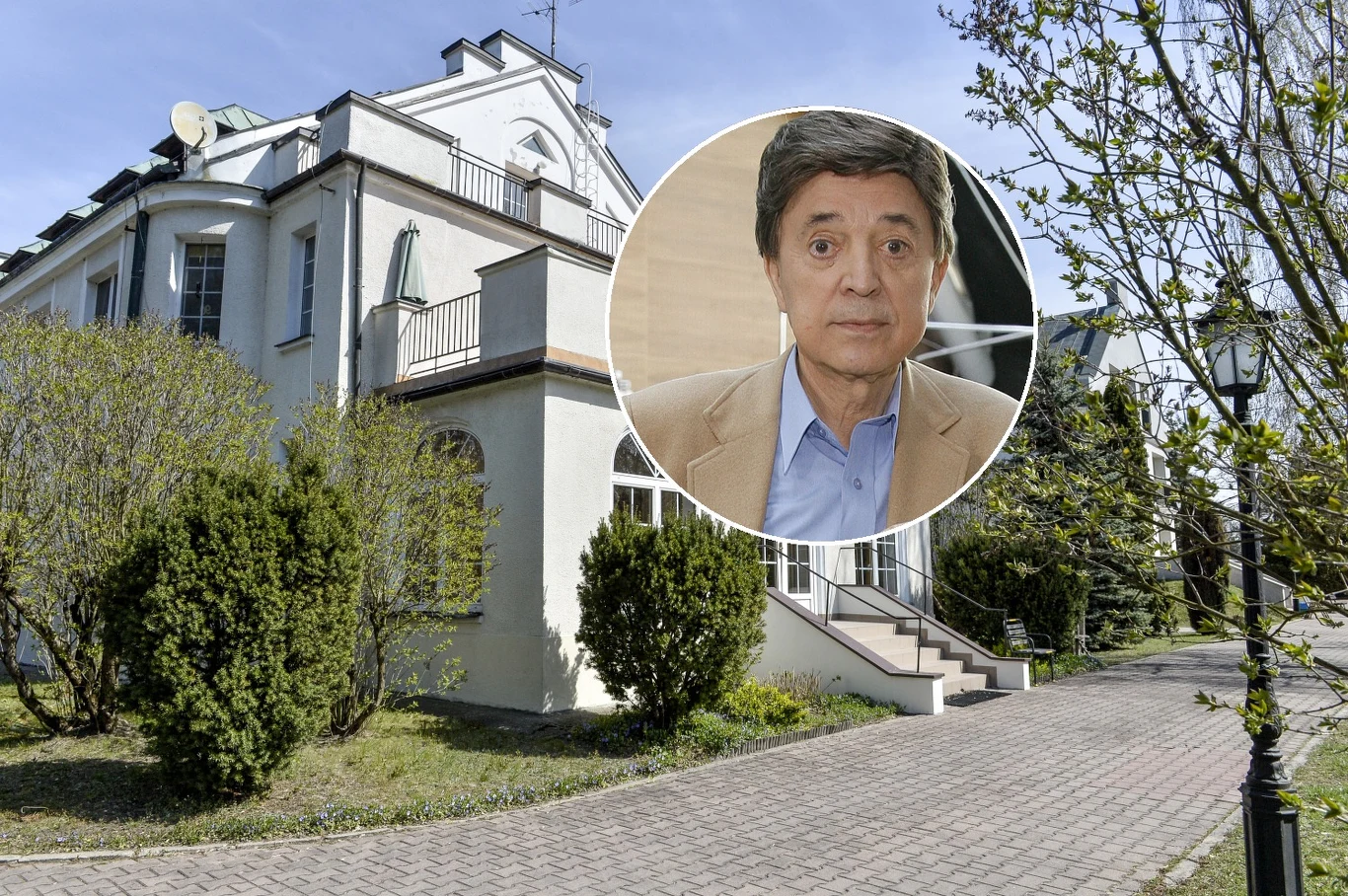 Jerzy Połomski mieszka w Skolimowie od jakiegoś czasu Jerzy Połomski mieszka w Skolimowie od jakiegoś czasu