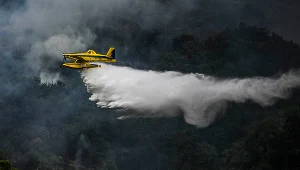 Gaszenie pożarów w Portugalii 