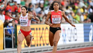 Ewa Swoboda finiszuje tuż za Mujingą Kambundji. Polka pobiegnie w półinale!