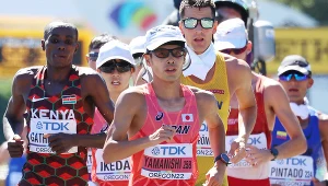 Toshikazu Yamanishi  na trasie chodu