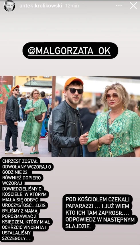 Antoni Królikowski narzeka w mediach społecznościowych Antoni Królikowski narzeka w mediach społecznościowych