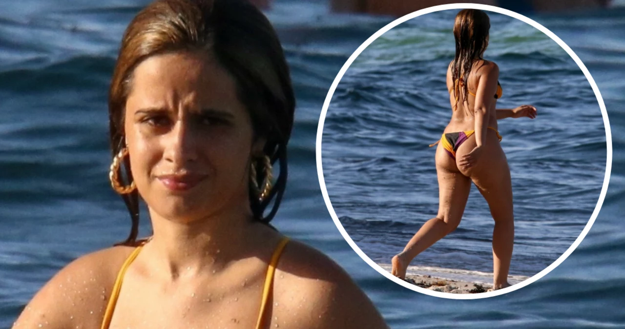 Ciałopozytywna Camila Cabello w skąpym bikini. Pokazała prawie wszystko! -  Kobieta w INTERIA.PL