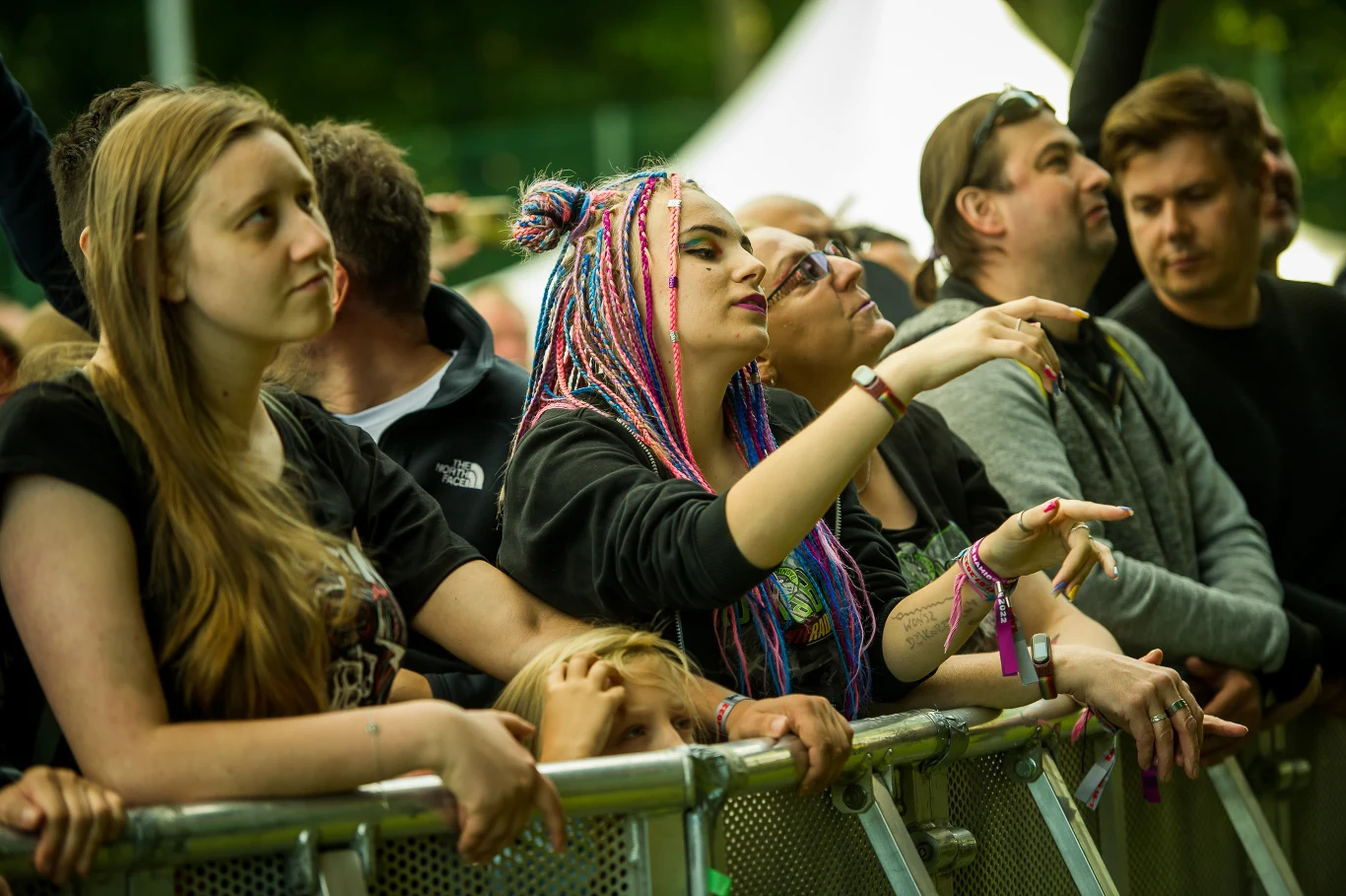 Sztywny Pal Azji na scenie w Jarocinie