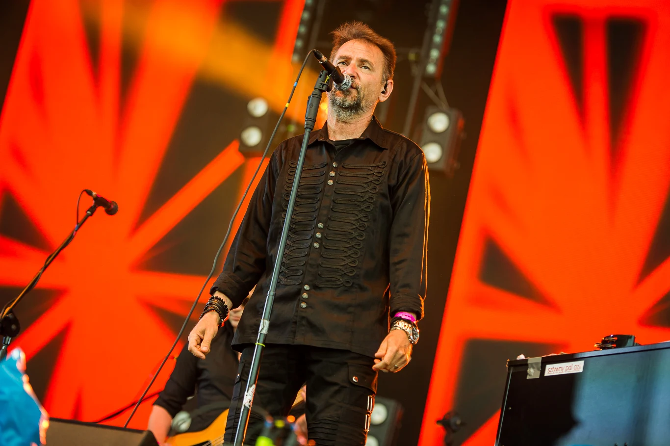 Sztywny Pal Azji na scenie w Jarocinie