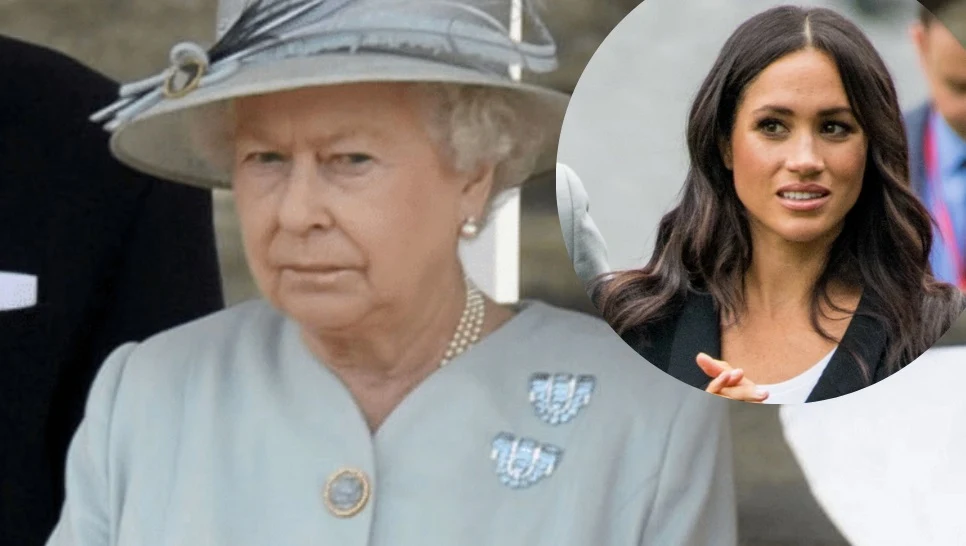 Meghan Markle i królowa Elżbieta II