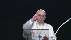 Papież Franciszek podczas niedzielnej modlitwy Anioł Pański
