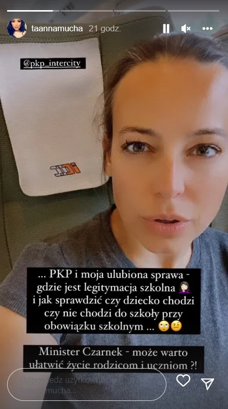 Anna Mucha zaapelowała do ministra Czarnka