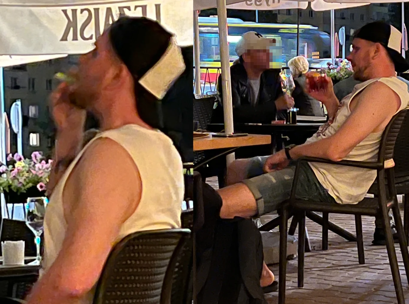 Filip Chajzer w knajpie Filip Chajzer w knajpie