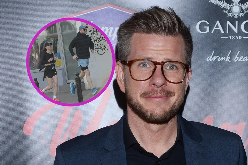 Filip Chajzer na joggingu Filip Chajzer na joggingu