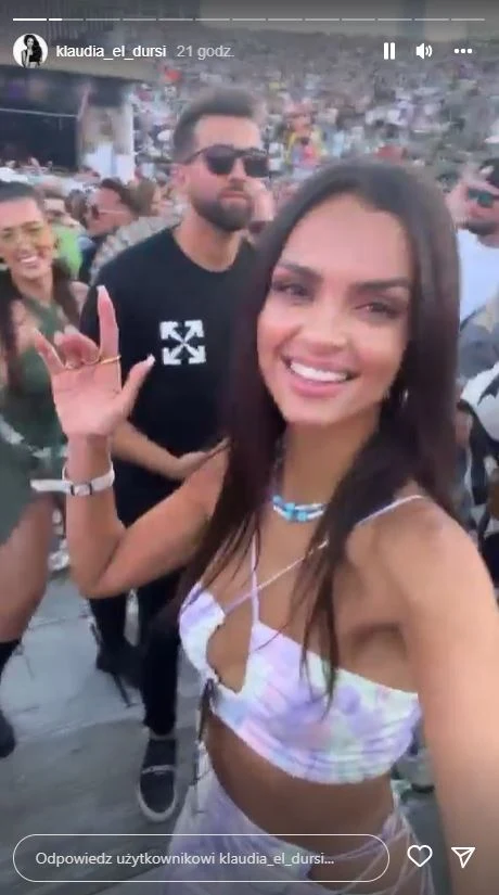 Klaudia El Dursi na Tomorrowlandzie Klaudia El Dursi na Tomorrowlandzie
