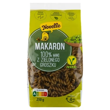 Novelle Makaron 100 % mąki z zielonego groszku 250 g - 0