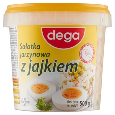 dega Sałatka jarzynowa z jajkiem 500 g - 5