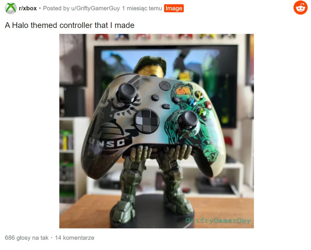 Zdjęcie zamieszczone w serwisie Reddit.com przez użytkownika @GriftyGamerGuy
