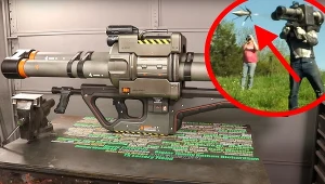 W pełni działająca wyrzutnia rakiet z Halo odtworzona w rzeczywistości