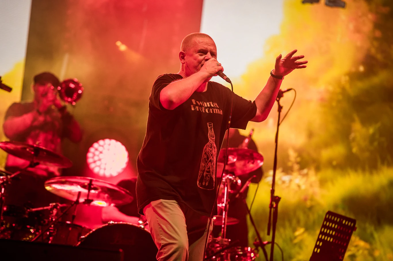 Kult wystąpił podczas festiwalu w Jarocinie 2022