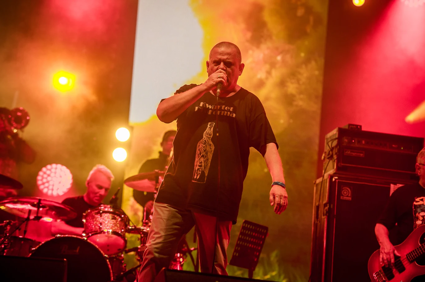 Kult wystąpił podczas festiwalu w Jarocinie 2022