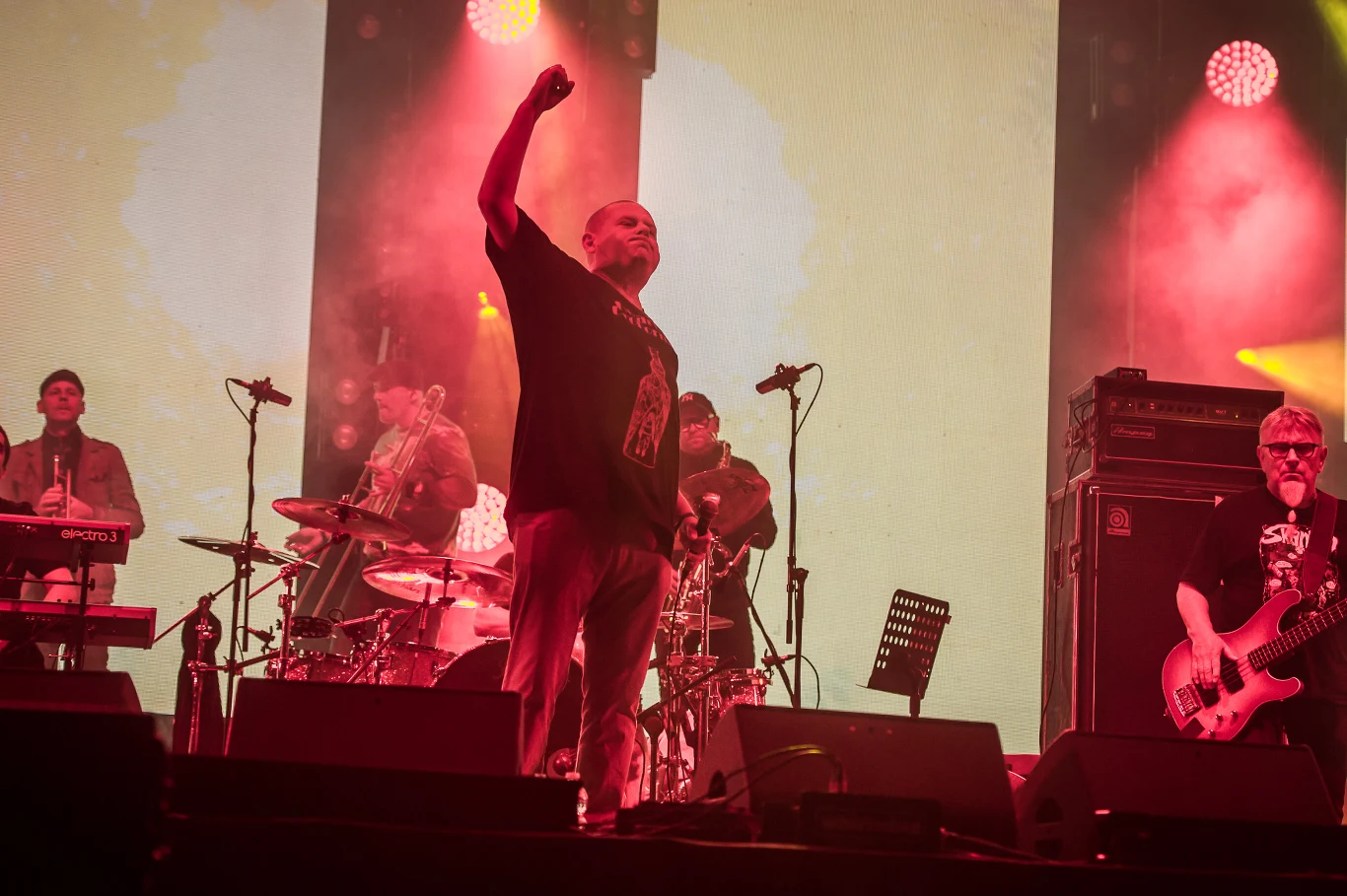 Kult wystąpił podczas festiwalu w Jarocinie 2022