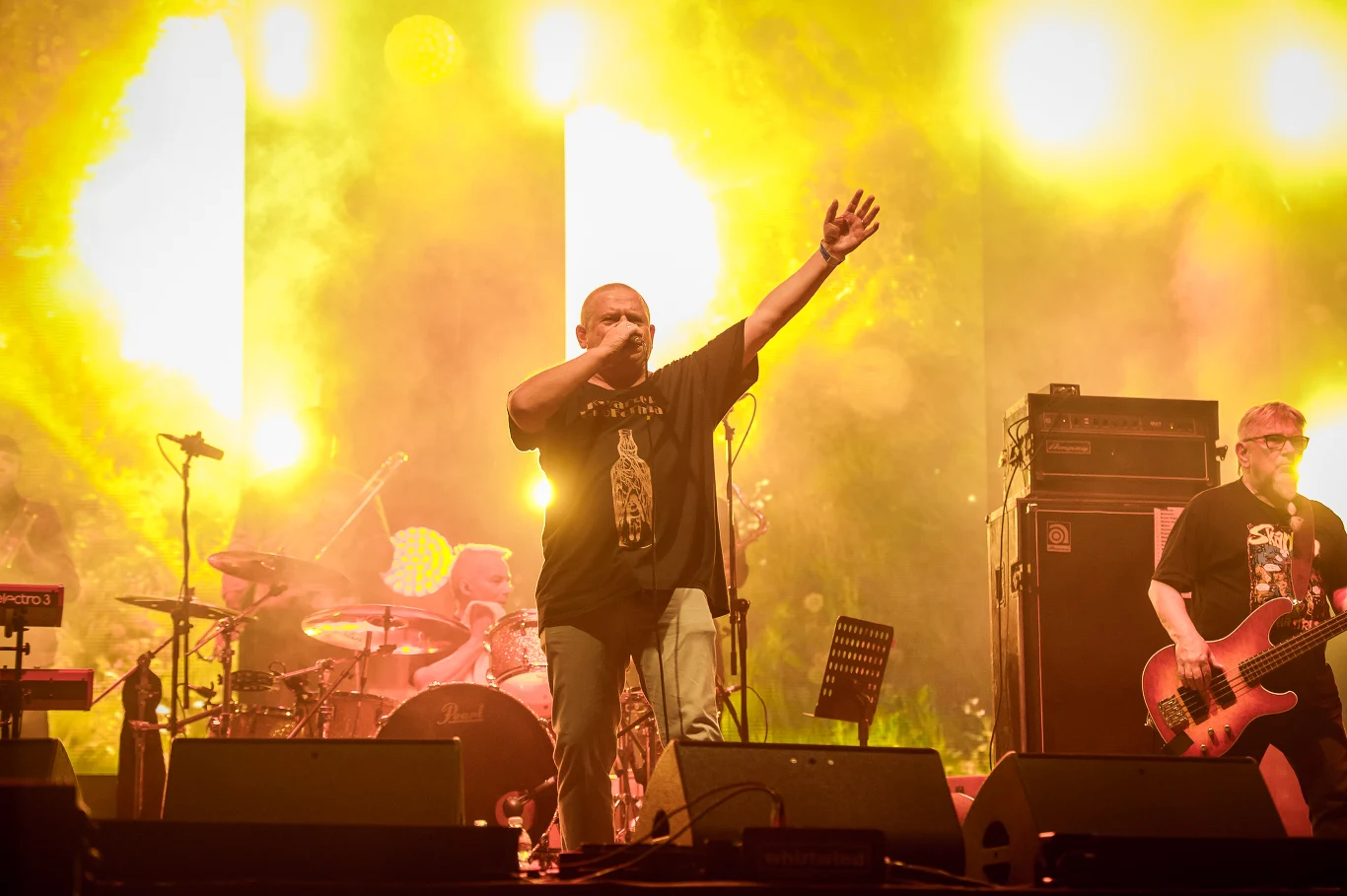 Kult wystąpił podczas festiwalu w Jarocinie 2022