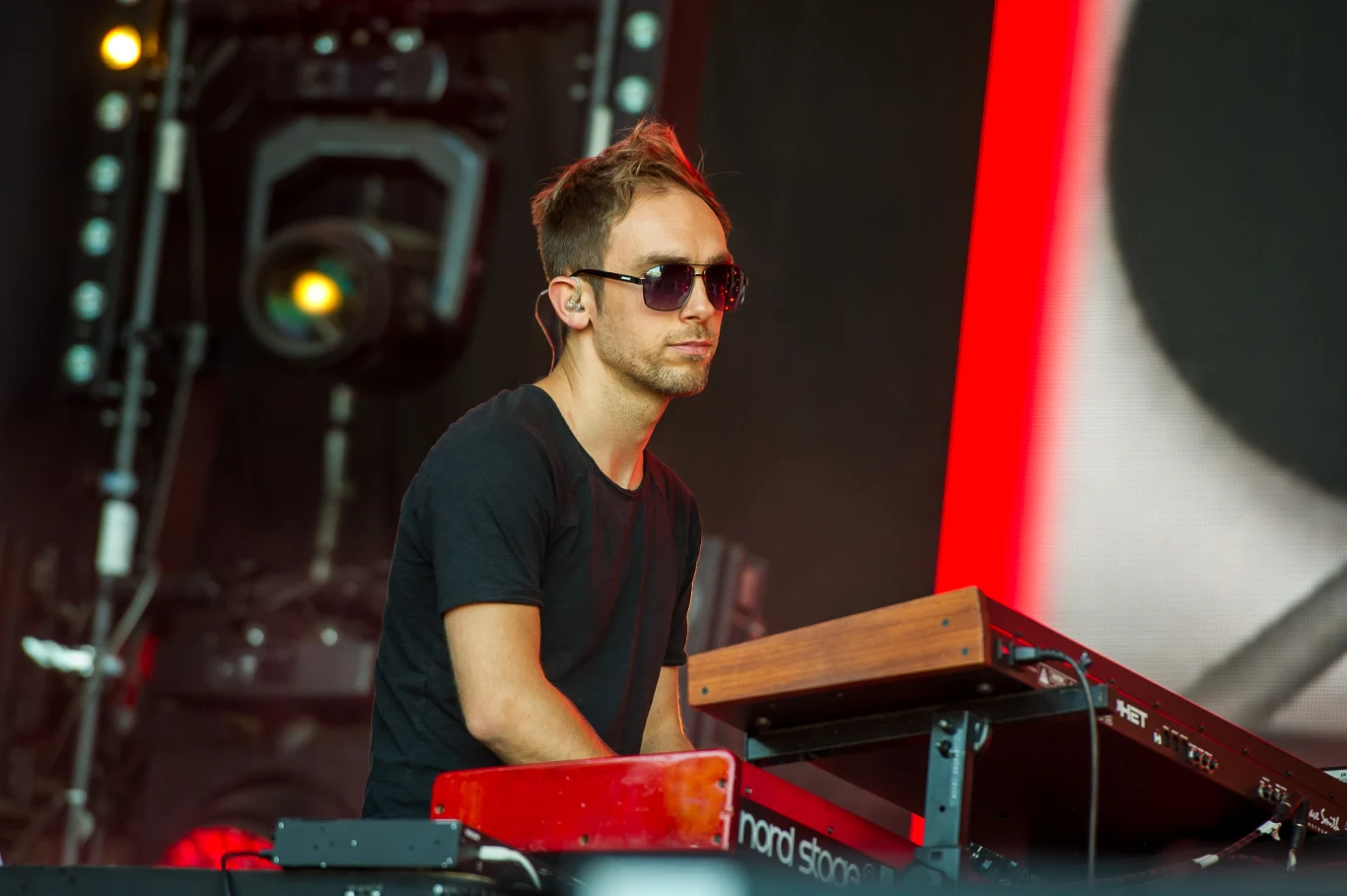 Zespół Kaśki Sochackiej na scenie Festiwalu w Jarocinie 2022