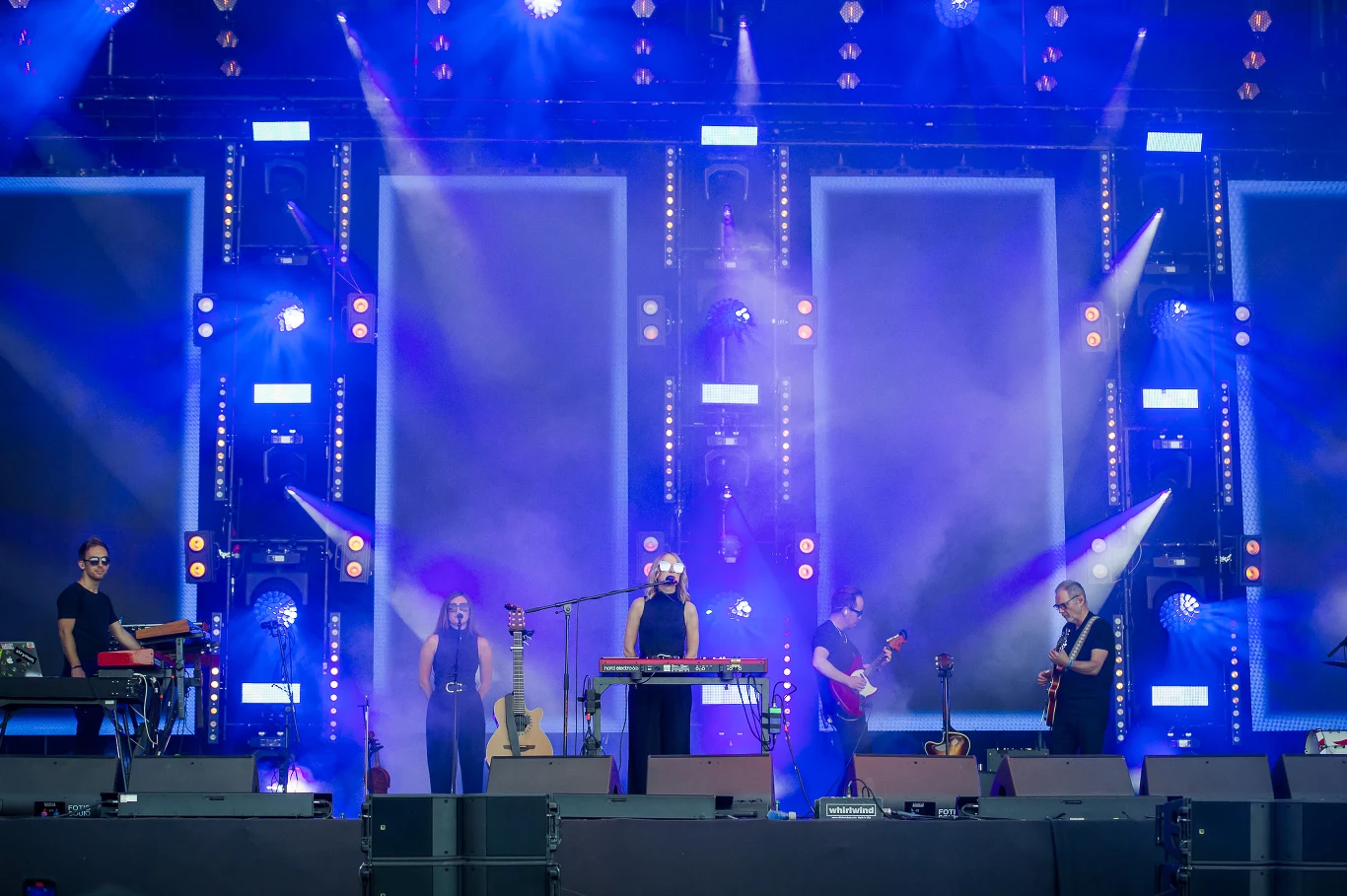 Kaśka Sochacka na scenie Festiwalu w Jarocinie 2022