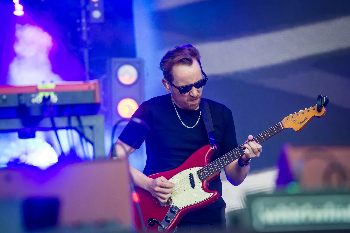 Zespół Kaśki Sochackiej na scenie Festiwalu w Jarocinie 2022