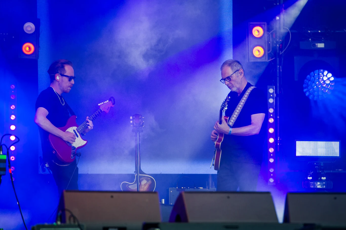 Zespół Kaśki Sochackiej na scenie Festiwalu w Jarocinie 2022