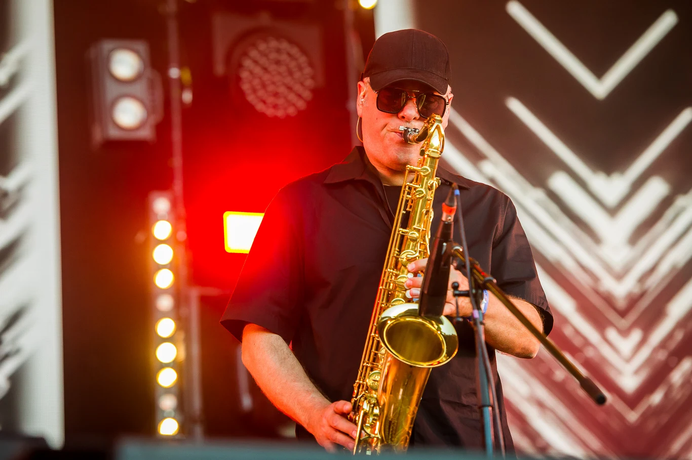 Kobranocka na scenie w Jarocinie