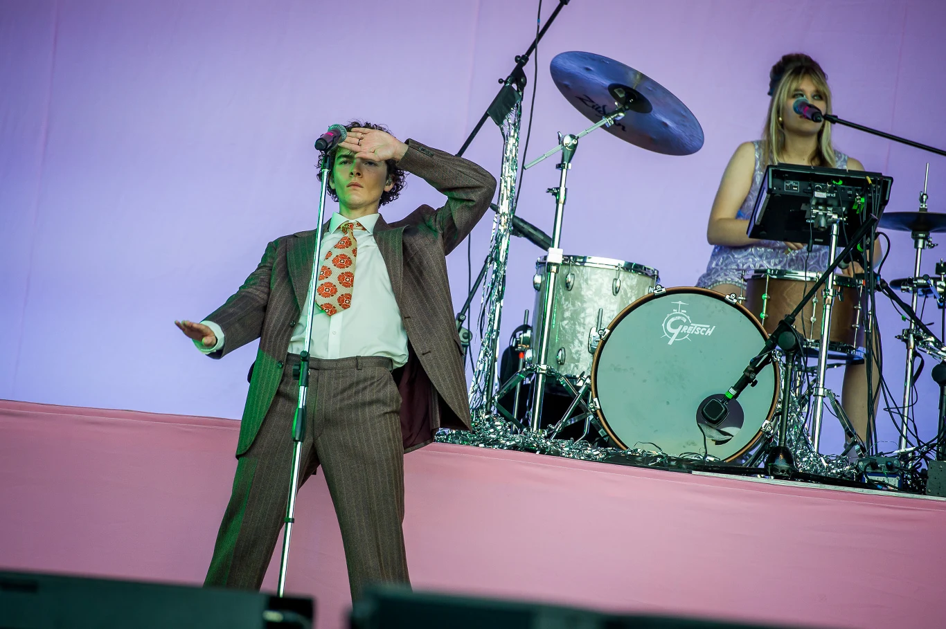 Ralph Kaminski zaprezentował swój "Bal u Rafała" podczas festiwalu w Jarocinie