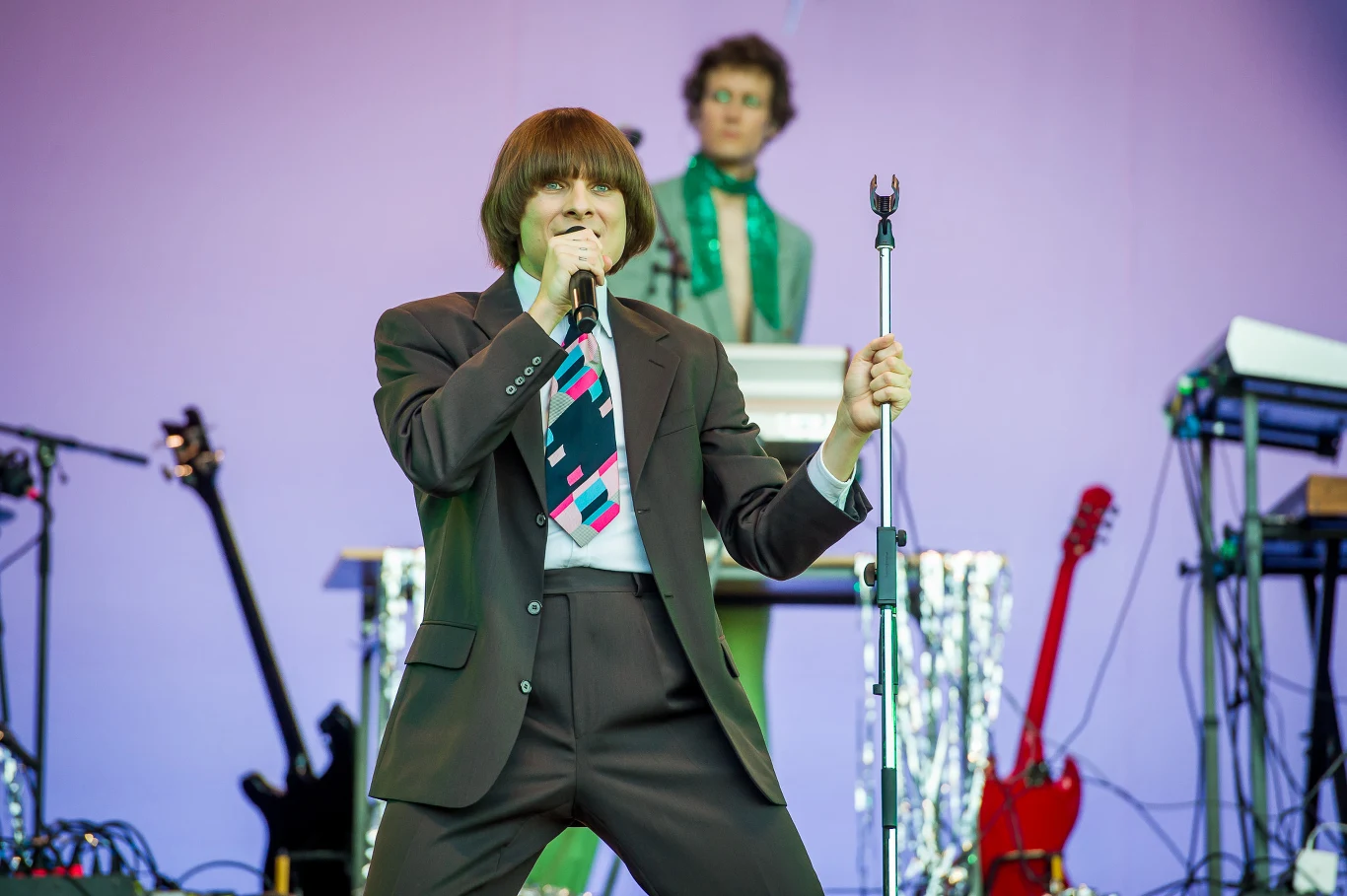 Ralph Kaminski zaprezentował swój "Bal u Rafała" podczas festiwalu w Jarocinie