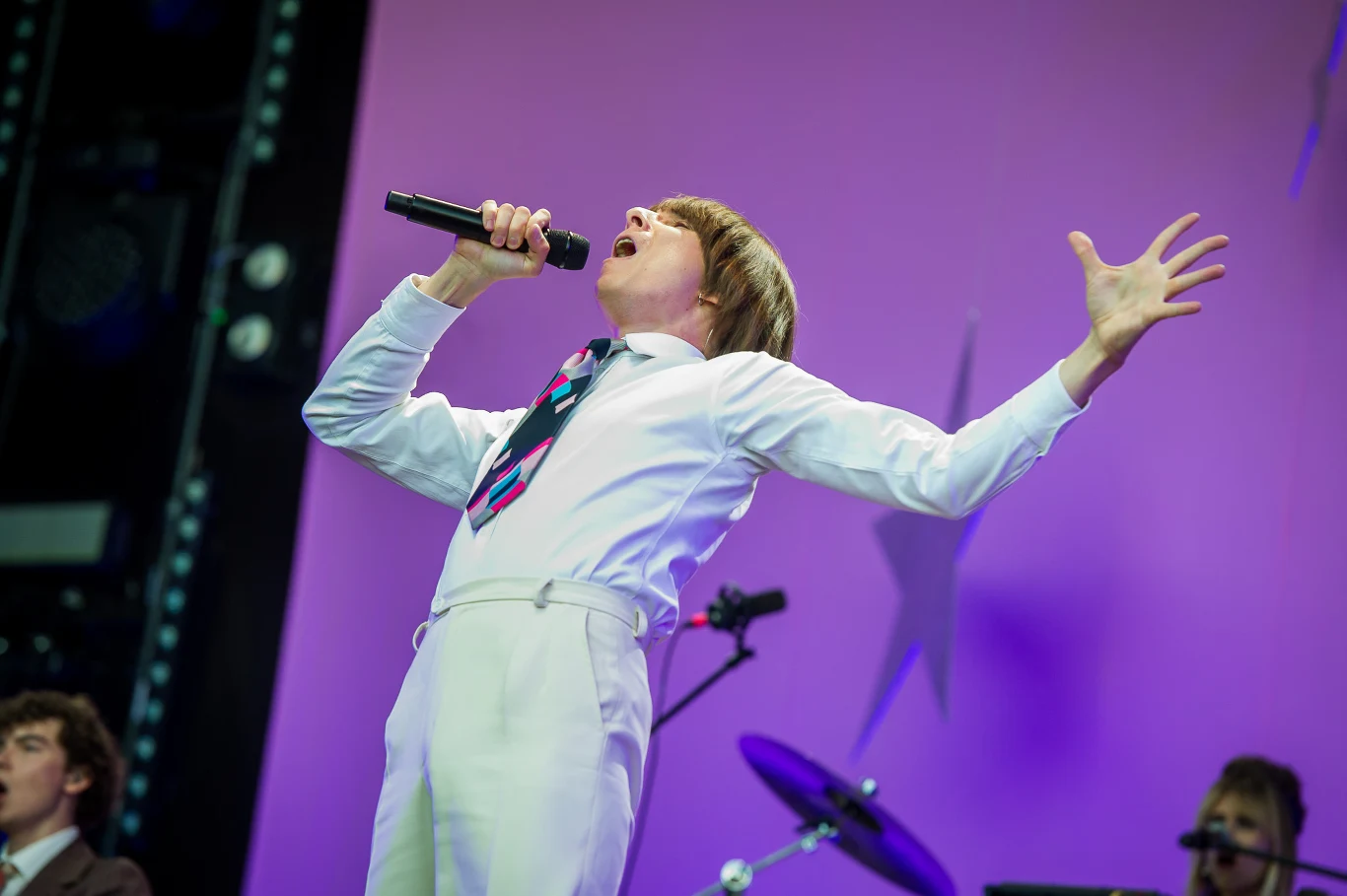 Ralph Kaminski zaprezentował swój "Bal u Rafała" podczas festiwalu w Jarocinie