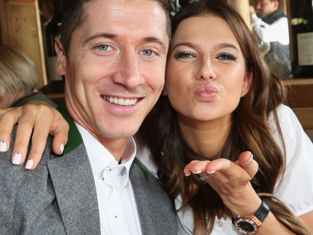 Anna i Robert Lewandowscy Anna i Robert Lewandowscy