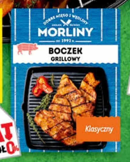 Boczek na grilla Morliny