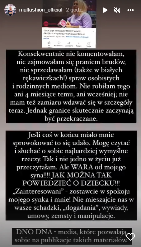 Maffashion o wywiadzie Rafalali https://www.instagram.com/maffashion_official/ Maffashion o wywiadzie Rafalali https://www.instagram.com/maffashion_official/