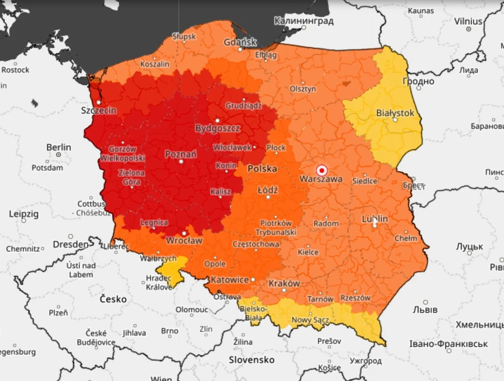 Upały w Polsce. Wydano ostrzeżenia trzeciego stopnia Upały w Polsce. Wydano ostrzeżenia trzeciego stopnia