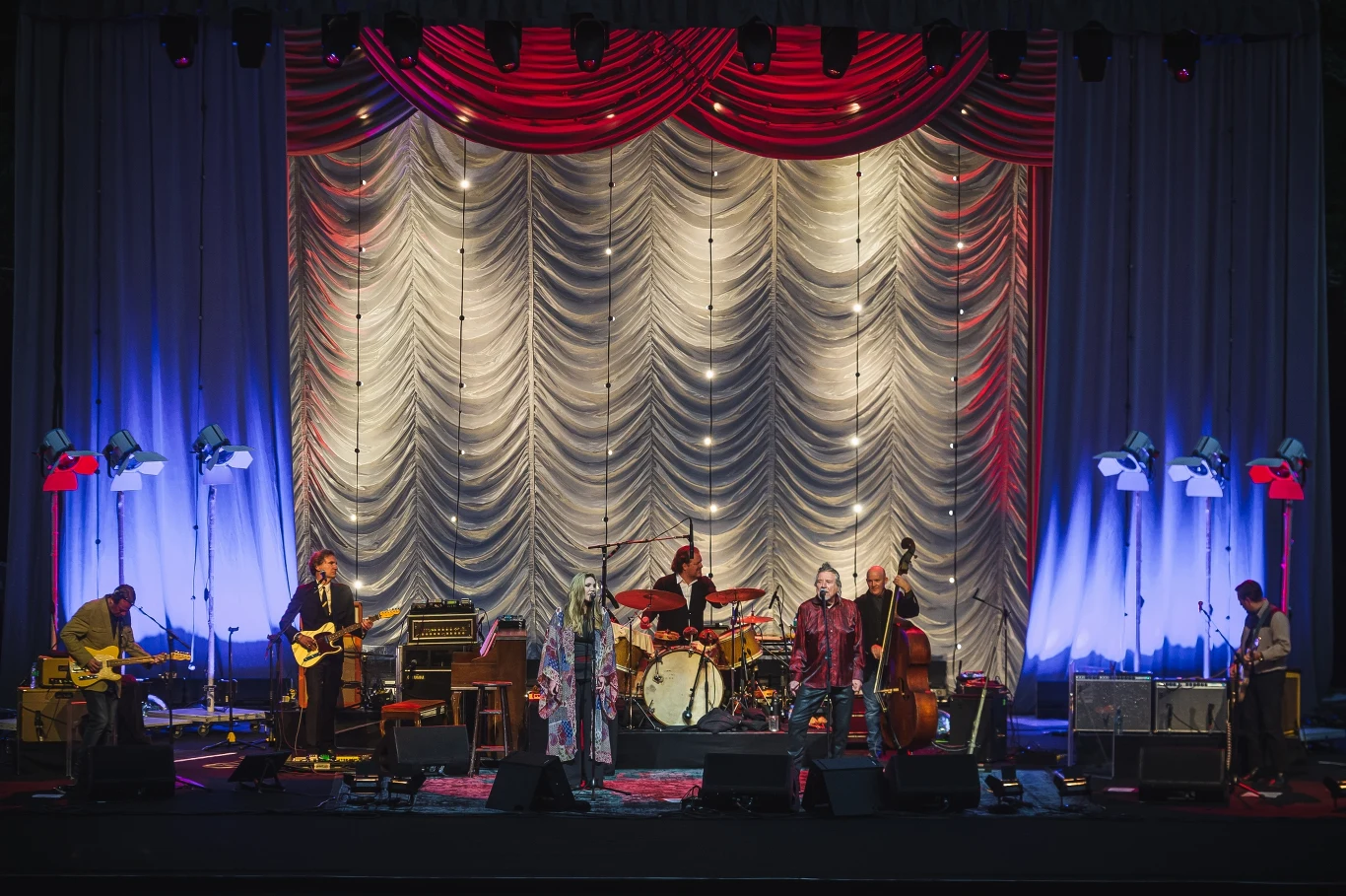 Zobacz zdjęcia z występu Roberta Planta i Alison Krauss w Operze Leśnej w Sopocie!