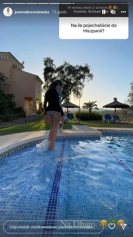 Joanna Koroniewska w Hiszpanii