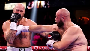 Adam Kownacki w walce z Robertem Heleniusem