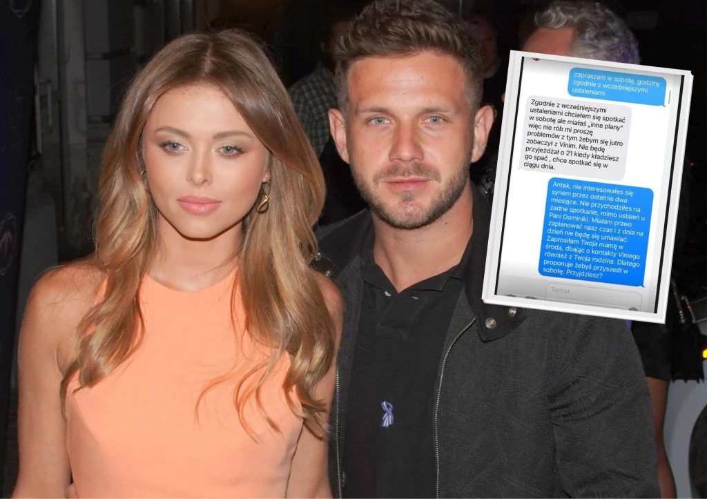 Joanna Opozda opublikowała wiadomości od Antka Królikowskiego