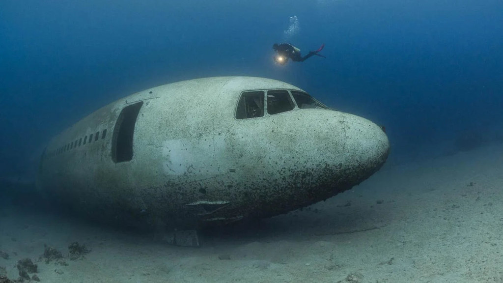 Lockheed Martin L-1011 TriStar zatopiony w Morzu Czerwonym - Brett Hoelzer/Deep Blue Dive Center